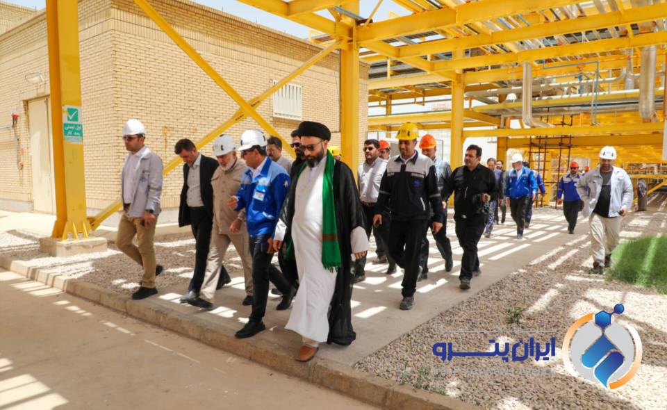 🔻بازدید استاندار خوزستان، امام جمعه و فرماندار مسجدسلیمان از مجتمع صنایع پتروشیمی مسجدسلیمان / دکتر موالی‌زاده: پتروشیمی مسجدسلیمان از پتروشیمی‌های مطرح کشور است